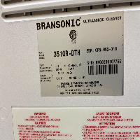 Branson Bransonic Ultrasonic Cleaner image 2